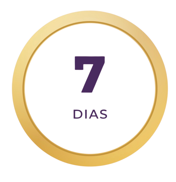 Selo de garantia de 7 dias